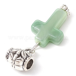 35 шт. 7-х цветные акриловые подвески с имитацией драгоценных камней&nbsp;PALLOY-JF03223