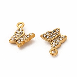 Ионное покрытие (ip) хирургическая нержавеющая сталь 316 с подвесками из хрустальных страз&nbsp;STAS-G305-05G