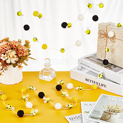 2шт. подвеска из пчелиной шерсти&nbsp;HJEW-OC00046