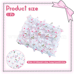 Градиент 3d бабочка полиэстеровая марлевая ткань&nbsp;AJEW-WH20006-148A