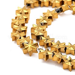 Гальванизировать синтетические немагнитных гематита бусы&nbsp;G-I317-03A