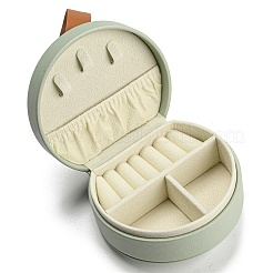 Мини-шкатулка для хранения ювелирных изделий из искусственной кожи&nbsp;LS-AJEW-Z011-01A