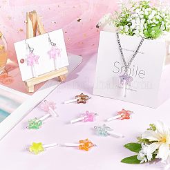 40шт 10 цвета подвески из смолы&nbsp;RESI-NB0001-73