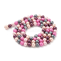 Гальванические оболочки жемчужные бусы пряди&nbsp;SHEL-F008-03A-09