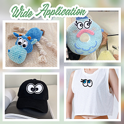 32 шт. 4 стиля тканевых заплаток для пришивания и утюжки&nbsp;DIY-HY0002-54