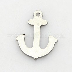 Подвески-шармы из нержавеющей стали с защитой от потускнения 201&nbsp;STAS-N047-02