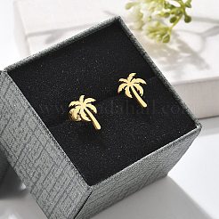 Серьги-гвоздики из нержавеющей стали 304&nbsp;EJEW-I317-02G