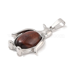 Подвески из натурального красного тигрового глаза&nbsp;G-A224-02P-05