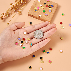 180 шт. 9 цвета из цинкового сплава с эмалью&nbsp;ENAM-CW0001-07