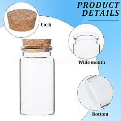 Стеклянная банка стеклянные бутылки шарик контейнеры&nbsp;AJEW-SP0003-91A