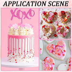 Кабошоны из полимерной глины для губ на день святого валентина&nbsp;CLAY-SC0001-97A