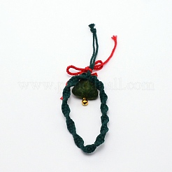 Рождественские тематические подвесные украшения из хлопка&nbsp;HJEW-TAC0012-05