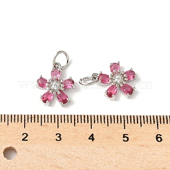 Латунные микро проложить кубического циркония подвески&nbsp;KK-U067-03P-06