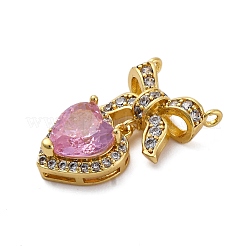 Латунные микро проложить кубического циркония подвески&nbsp;KK-V009-24G