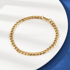 201 браслет из нержавеющей стали куба-киан для мужчин BJEW-B138-07G