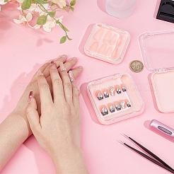 20 шт. прозрачный пластиковый ящик для хранения инструментов для нейл-арта&nbsp;CON-BC0007-03B