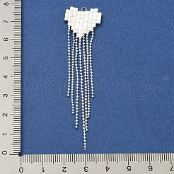 Подвески латунные горный хрусталь&nbsp;KK-I715-15S-02