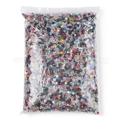 Расписные стеклянные бусины смешанного стиля&nbsp;GLAA-T029-19-1