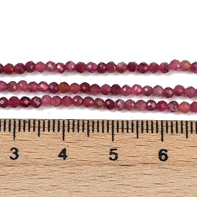 Натуральный красный турмалин бусы нити&nbsp;LS-G-RM250101-A14-1