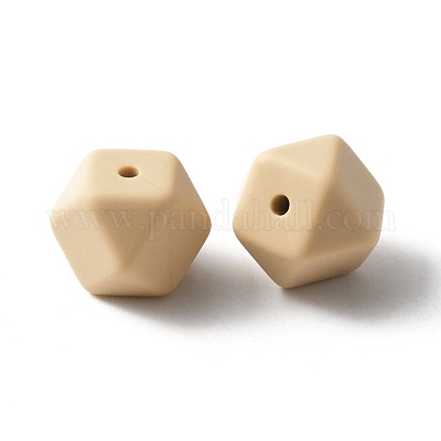 Силиконовые бусины&nbsp;SIL-WH0001-31C-1