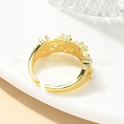 Кольца крест-накрест из нержавеющей стали 304&nbsp;LS-RJEW-B109-08G-01-1