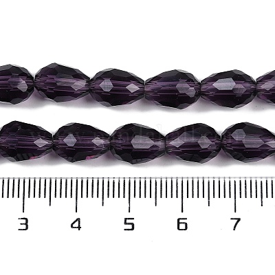 Прозрачные стеклянные бусины&nbsp;LS-EGLA-N013-T6mm-D06-1