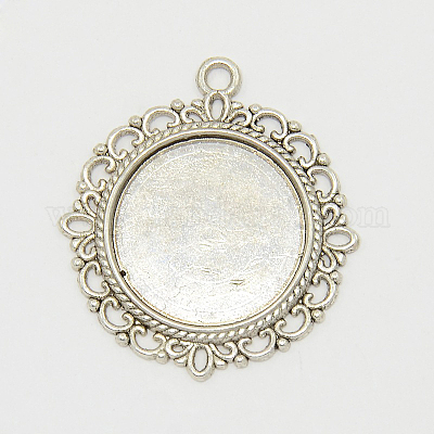 Подвески для кабошонов  & стразов X-PALLOY-A15290-AS-FF-1