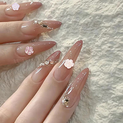 100 шт. светящиеся непрозрачные смоляные декодированные кабошоны&nbsp;MRMJ-SP0001-29-1