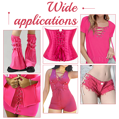 Хлопковые ленты с рисунком «елочка»&nbsp;OCOR-WR0001-55C-1