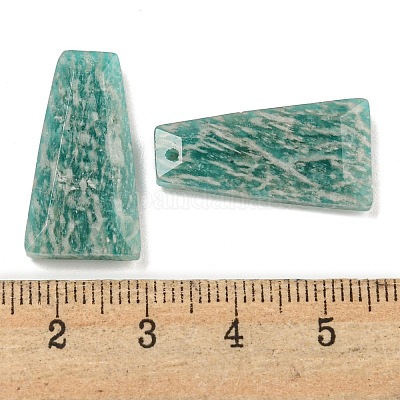 Природные подвески амазонит&nbsp;G-G123-02C-1