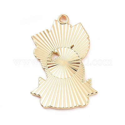 Подвески из эмали и сплава&nbsp;ENAM-M055-22G-01-1