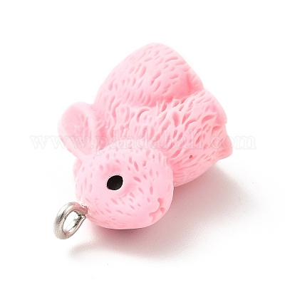 Подвески из непрозрачной смолы RESI-H143-01B-1