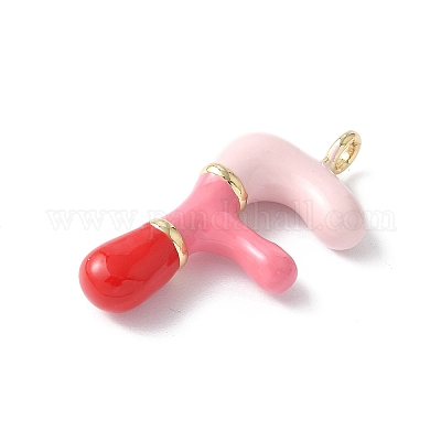 Латунь эмаль подвески KK-E093-03G-F-01-1