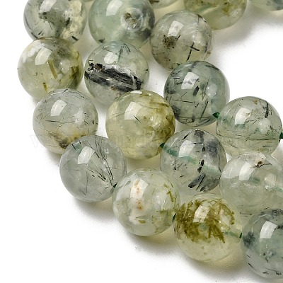 Природные пренит нитей бисера&nbsp;G-G457-8mm-03-1