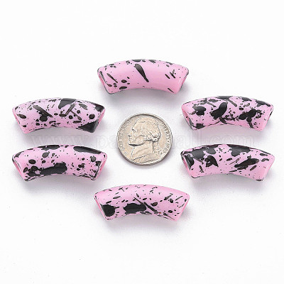 Непрозрачные акриловые бусины&nbsp;MACR-S372-001F-B03-1