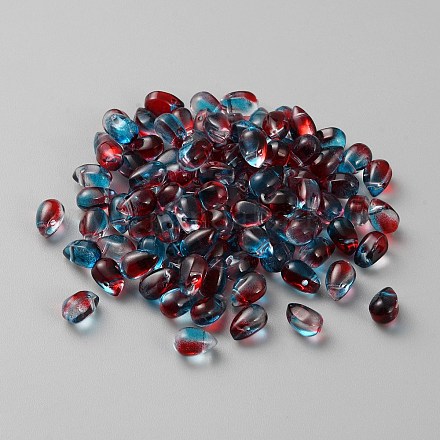 Прозрачные стеклянные бусины&nbsp;GLAA-TAC0025-05A-1