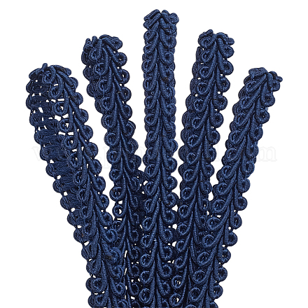 Плетеная кружевная отделка из полиэстера&nbsp;OCOR-WH0110-14B-1