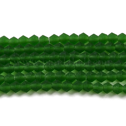 Имитировать нити бус из матового стекла из австрийского хрусталя GLAA-F029-TM4mm-B25-1