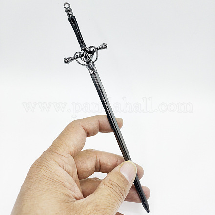 Сплав потока Су меч шпилька древний костюм головной убор шпилька гальванический кулон меч&nbsp;LS-ST3423250-1
