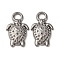 Ocean 304 Stainless Steel Pendants, Anti-Tarnish, Turtle, 23.5x14.5x3.5mm, Hole: 3.5mm