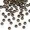 Brass Crimp Beads, Antique Bronze, 3.5x2mm, Hole: 2mm