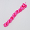 Nylon Thread, Nylon Jewelry Cord for Custom Woven Bracelets Making, Magenta, 2mm, about 13.12 yards(12m)/bundle, 10bundles/bag, about 131.23 yards(120m)/bag