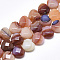 Natural Red Agate Beads Strands, Faceted, Heart, 14.5~15x15~15.5x7~8mm, Hole: 1.2mm, about 14pcs/strand, 7.6 inch