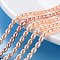 Natural Cultured Freshwater Pearl Beads Strands, Rice, Light Salmon, 4.5~6x3~3.5mm, Hole: 0.5mm, about 76~78pcs/strand, 14.37 inch(36.5cm)
