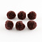 DIY Doll Craft Pom Pom Yarn Pom Pom Balls, Coconut Brown, 30mm, about 500pcs/bag