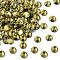 Preciosa® Crystal Hotfix Flatback Stones, Czech Crystal, Round(438 11 612 Chaton Rose VIVA 12 ®), 80250 Acid Yellow, SS6(1.9~2.1mm)