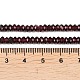 Гранат природный бисер нитей&nbsp;G-B175-A03-2x4mm-5