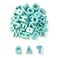 УФ-покрытие радужными переливающимися акриловыми бусинами&nbsp;OACR-C012-01G-1