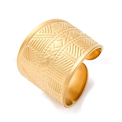 Кольца-манжеты из нержавеющей стали 304 для женщин&nbsp;RJEW-F175-02G-03