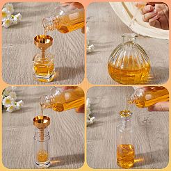 12 шт. алюминиевая воронкообразная воронка&nbsp;AJEW-GF0010-32